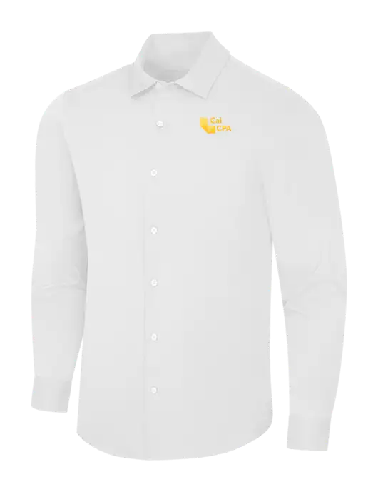 White City Stretch Shirt w/CalCPA Logo