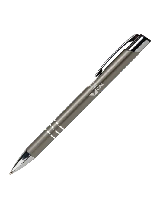 Laurent Gunmetal Pen - Black Ink w/CalCPA Logo