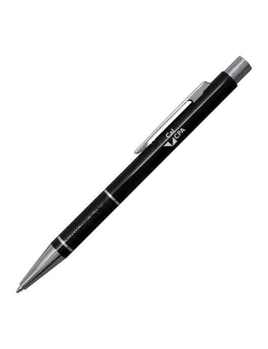 St George Black Pen - Blue Ink w/CalCPA Logo